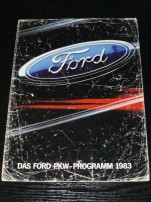Das Ford PKW programm 1983