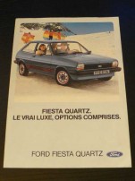 Fiesta Quartz Le vrai luxe options comprises